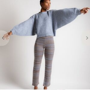 PALOMA WOOL FABIA KNIT PANTS IN SKY BLUE
